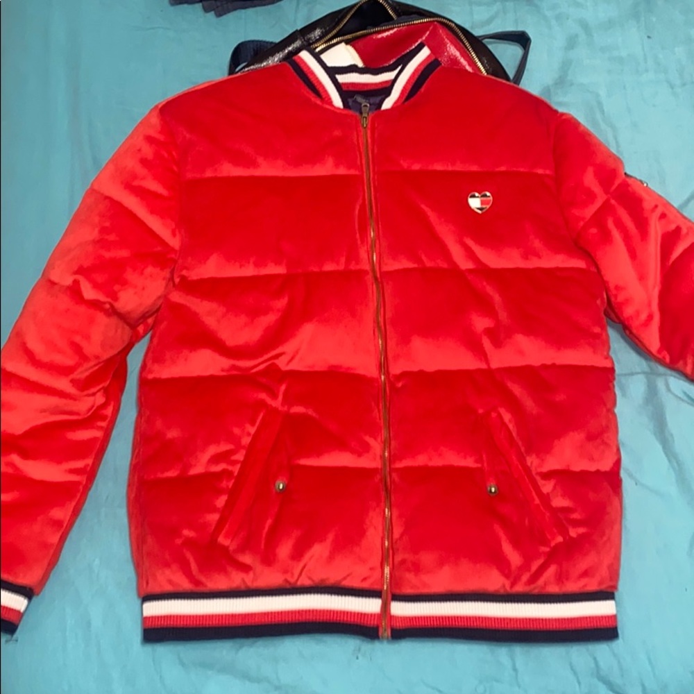 Red Tommy Hilfiger Jacket